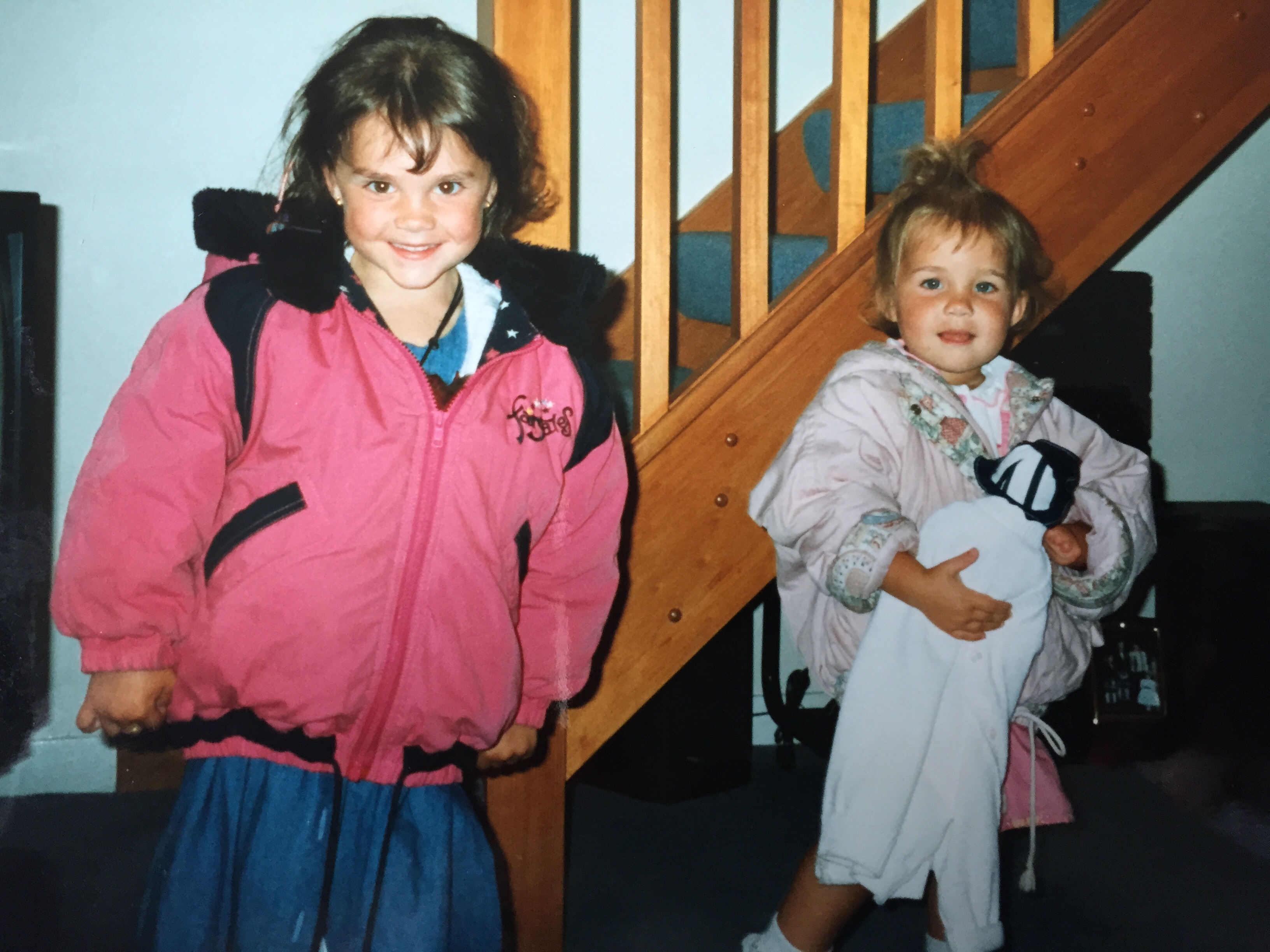Young sisters